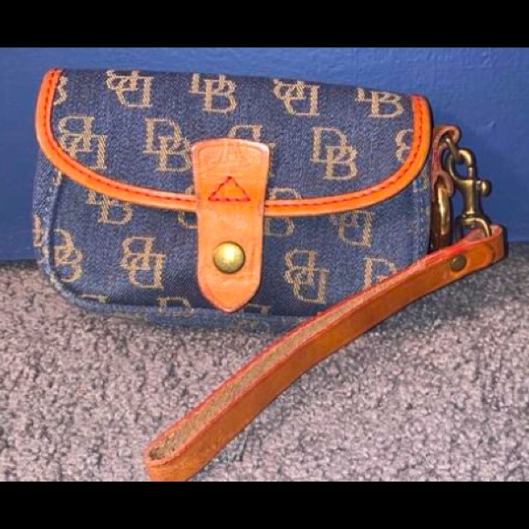 Dooney & Bourke Handbags - Dooney & Bourke denim wristlet